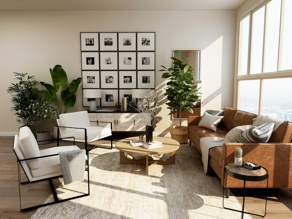 Light-filled contemporary home with natural materials and thoughtful architecture